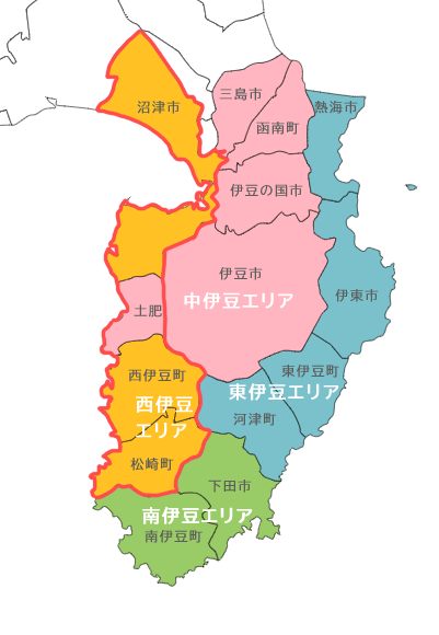 西伊豆エリア