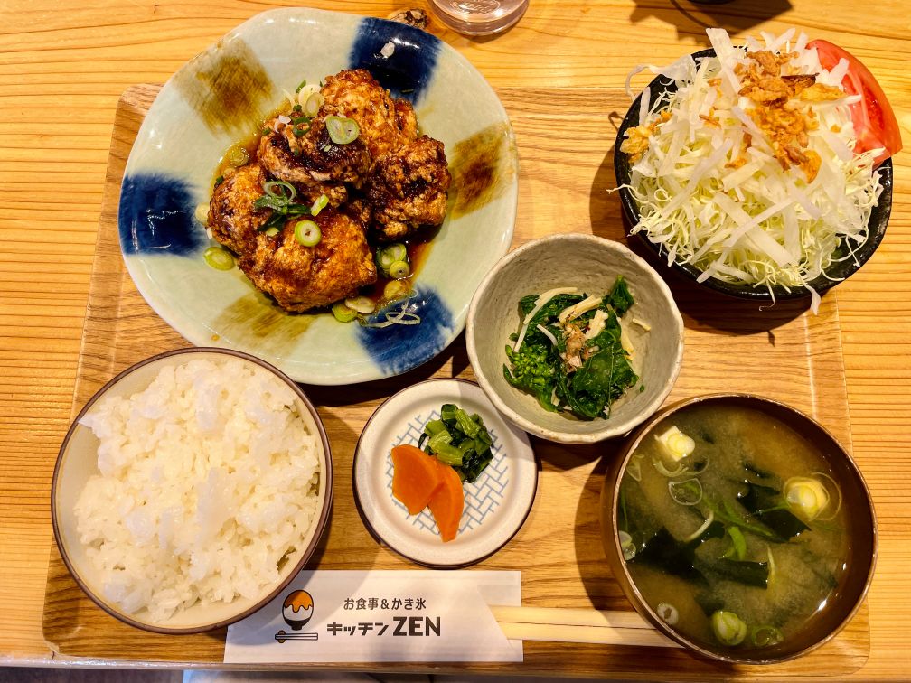油淋鶏定食